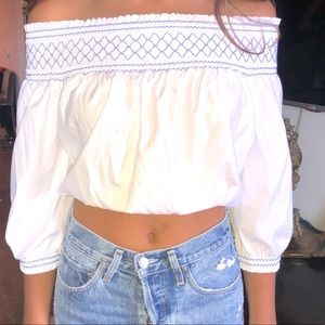 Off the shoulder top
